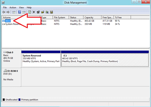 Windows Disk Management